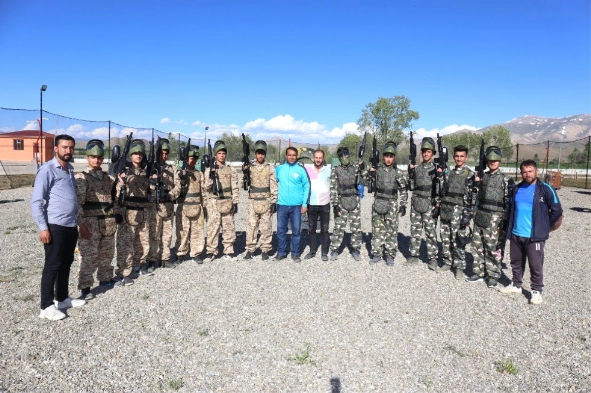 Gürpınar'da paintball turnuvası Spor