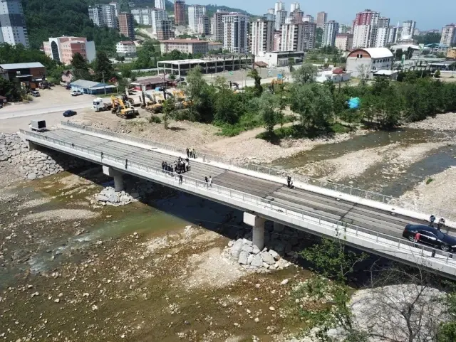 Selde yıkılan Kaleönü Köprüsü hizmete giriyor
