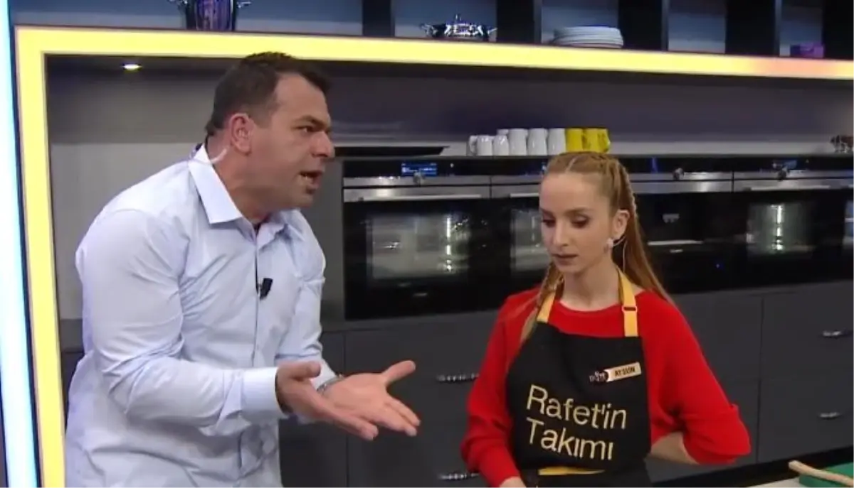 The Taste Türkiyede iri gerginlik! Rafet Şef, avrat yarışmacısına demediğini bırakmadı