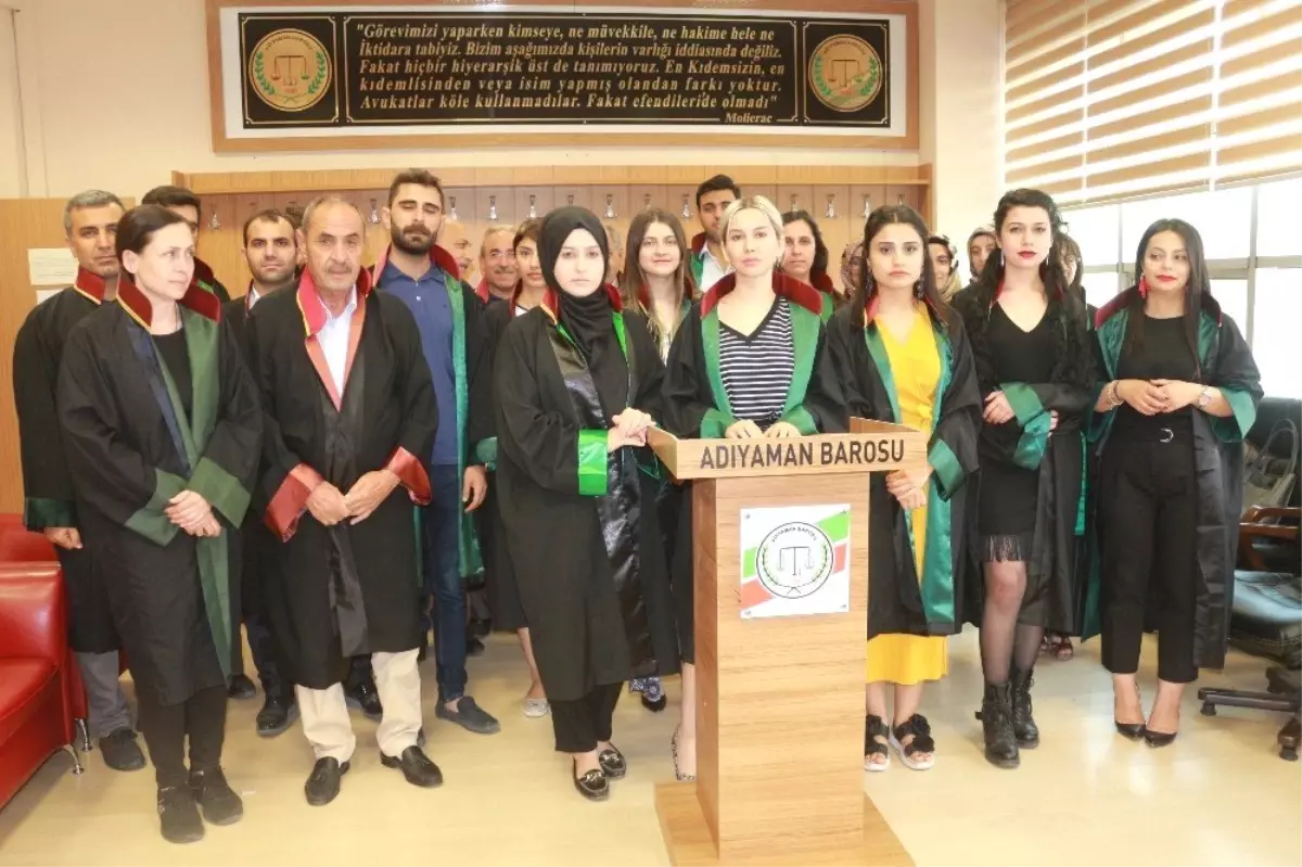 Adıyaman Barosu'ndan avukatın giyimiyle ilgili açıklama
