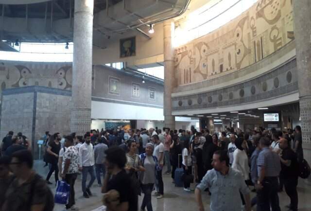 Son Dakika! Marmaray'da seferler gecikmeli olarak yapılıyor