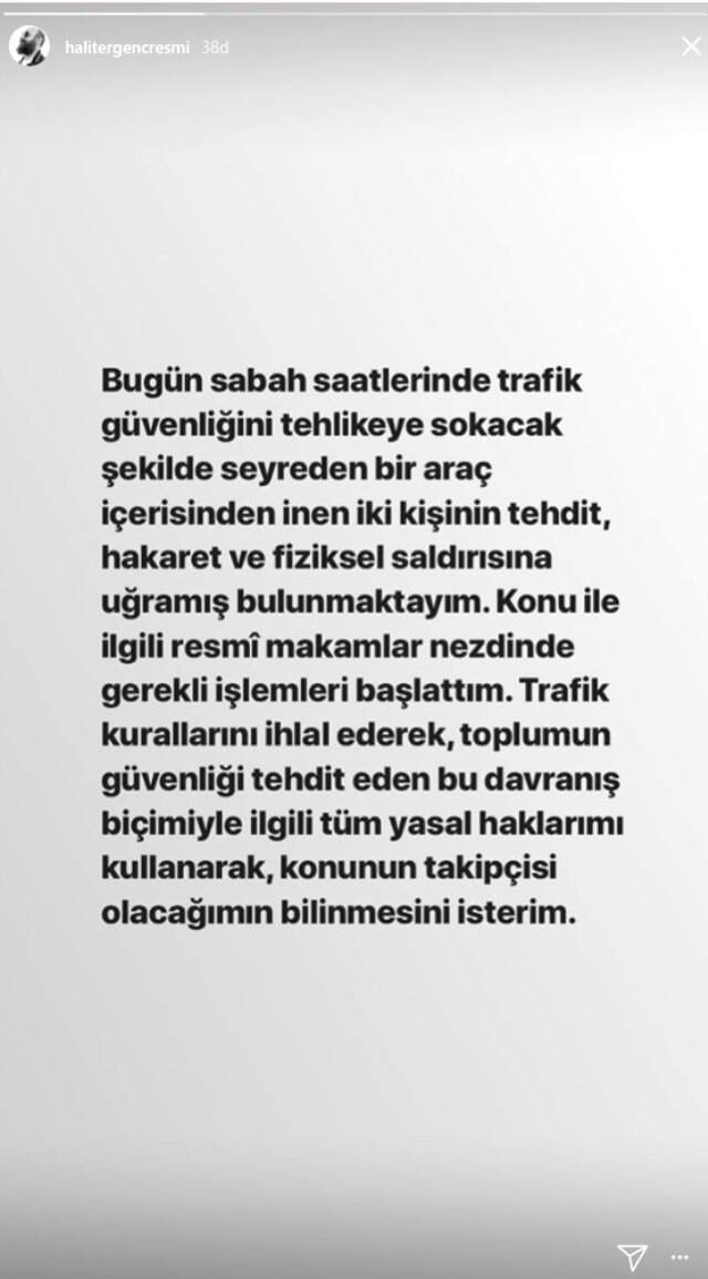 Oyuncu Halit Ergenç trafikte sözlü ve fiziksel saldırıya uğradı