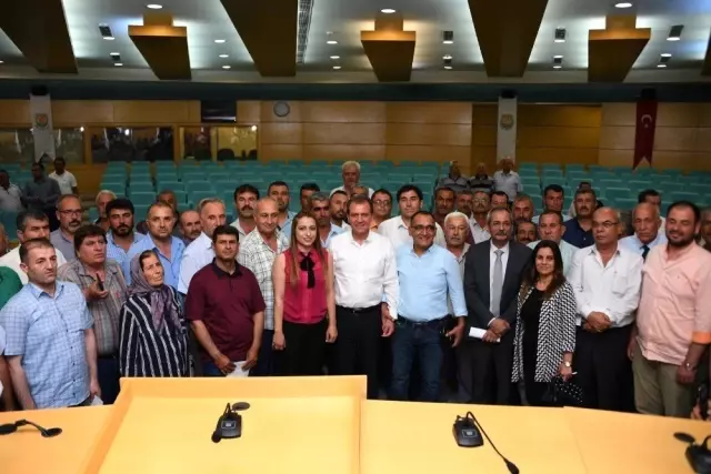 Seçer ve Bozdoğan, Tarsuslu muhtarlarla bir araya geldi Seçer ve Bozdoğan, Tarsuslu muhtarlarla bir araya geldi