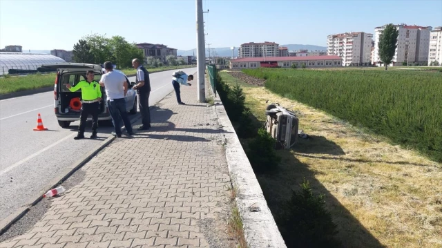 Sivas Ta Trafik Kazası 4 Yaralı Haberi Fotografı