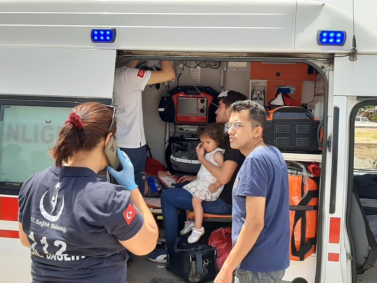 Fethiye'de trafik kazası: 1'i çocuk 6 yaralı