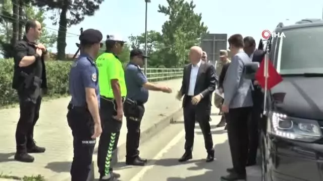 İçişleri Bakan Yardımcısı Erdil, Giresun'da trafik uygulamasına katıldı