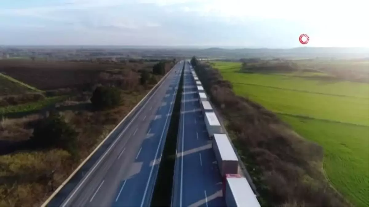 Kapıkule'de tarihi rekor: tam bin 161 tır