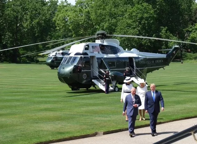 ABD Başkanı Trump, Kraliyet Sarayı'nda resmi törenle karşılandı ABD Başkanı Trump, Kraliyet Sarayı'nda resmi törenle karşılandı