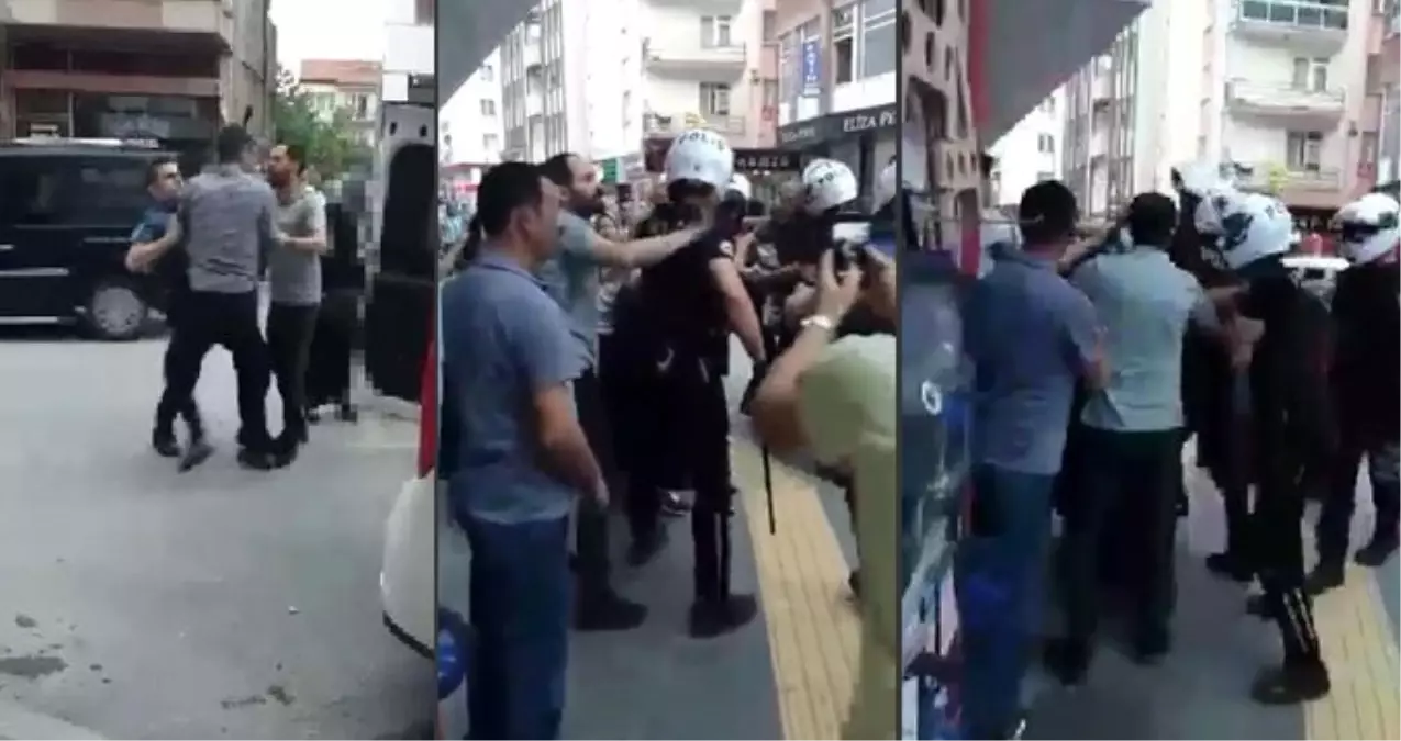 Sokakta sigara içen kadını dövdü, polise direndi