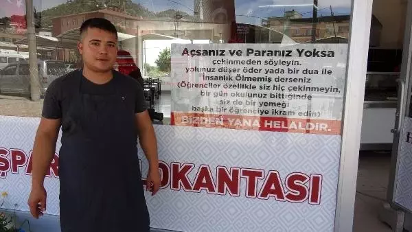Bu lokantada hesap sorulmuyor Bu lokantada hesap sorulmuyor