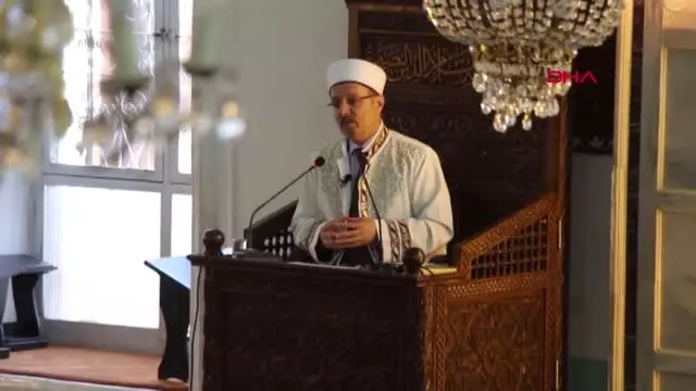 Burdur'da protokol camide bayramlaştı