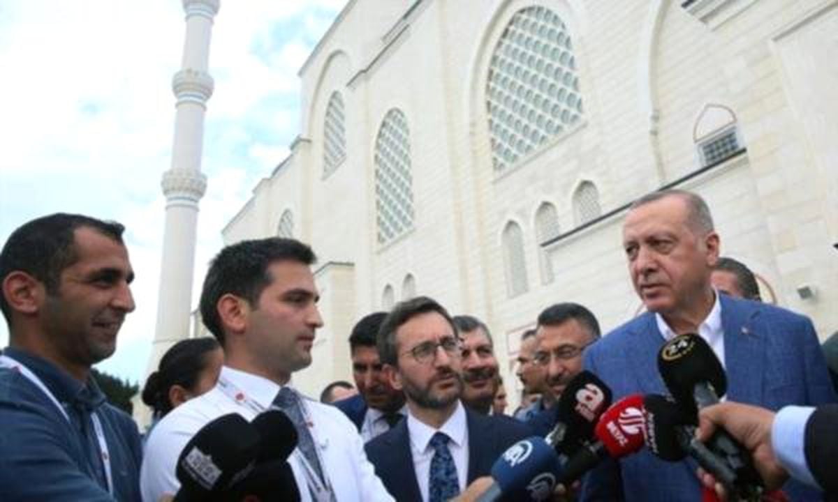 Cumhurbaşkanı Erdoğan ile gazeteciler arasında 'ayar verme' diyaloğu