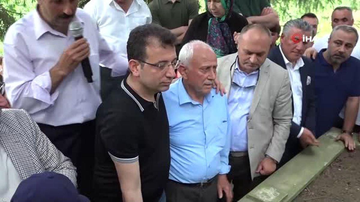 İmamoğlu baba ocağı Akçaabat'ın Cevizli mahallesinde mezarlık ziyaretinde bulundu