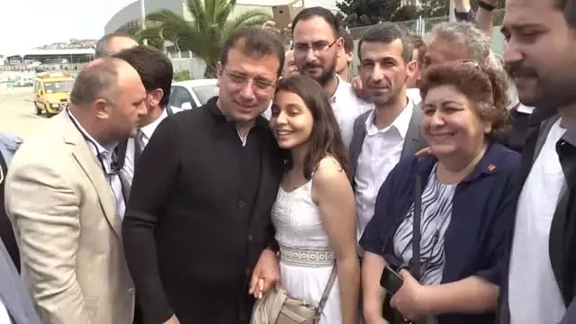 İmamoğlu: Hemşehrilerimle buluşmaya, kucaklaşmaya geldim