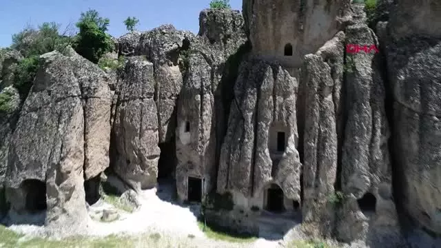 Konya’nın peri bacaları Kilistra Antik Kent