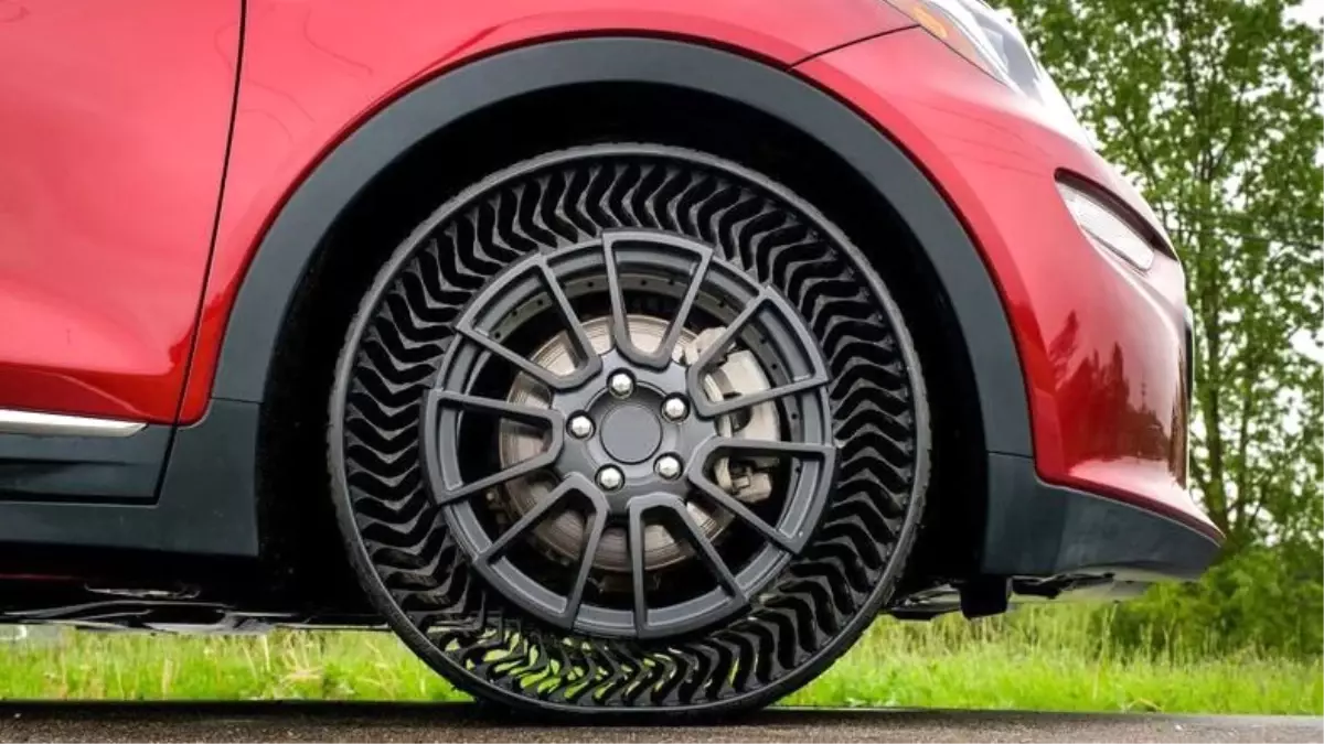 GM ve Michelin, 2024'te Havasız Tekerlekleri Kullanıma Sokacak (Video)