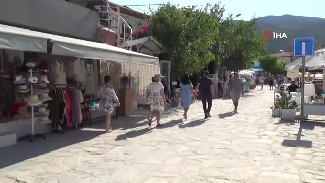 Alaçatı'nın rakibi Selimiye doldu taştı Alaçatı'nın rakibi Selimiye doldu taştı