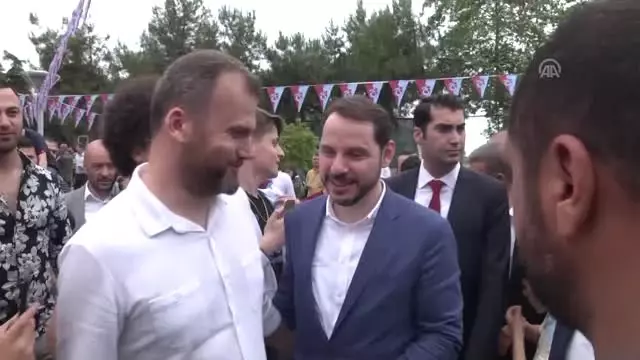 Albayrak ve Turhan, Trabzonspor'un bayramlaşma törenine katıldı Albayrak ve Turhan, Trabzonspor'un bayramlaşma törenine katıldı