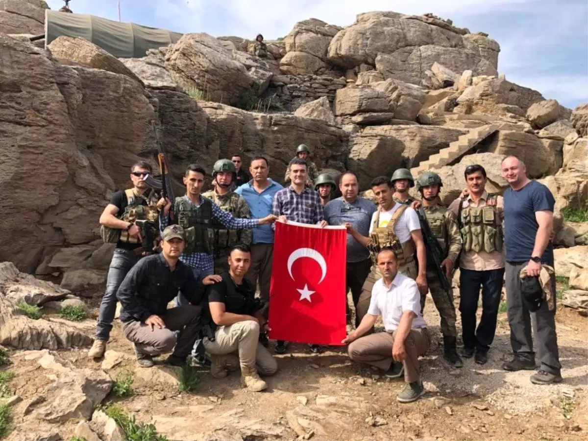 Balkaya Dağları'nda bayramlaşma