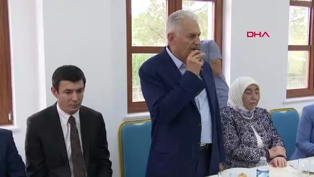 BİNALİ YILDIRIM'DAN BABA OCAĞINA SÜRPRİZ ZİYARET