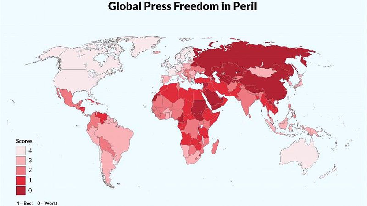 Freedom House 2019 raporu: Dünya genelinde basın özgürlüğü geriliyor
