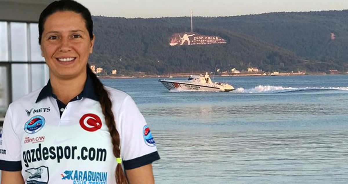 Serbest dalış şampiyonu Derya Can'ın eşi denizde kayboldu