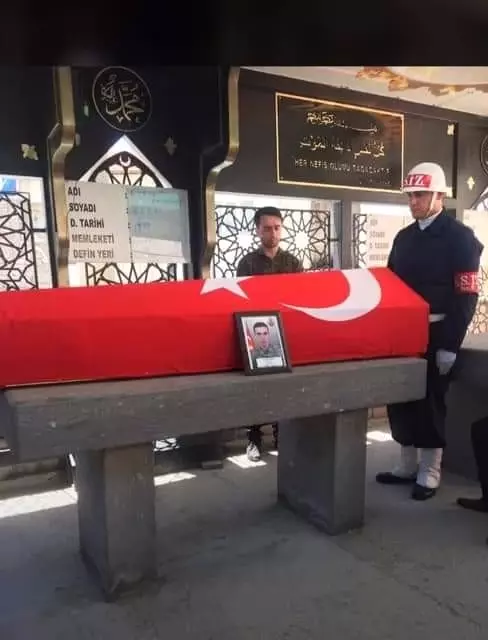 Ankara'da hayatını kaybeden asker toprağa verildi