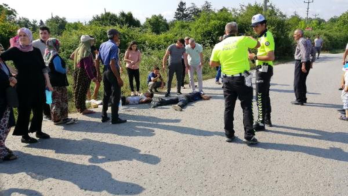Düzce'de 'pat pat' devrildi: 1 ölü, 4 yaralı