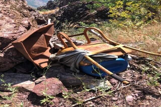 Pençe Harekatı'nda terör örgütüne ait mağara ve sığınaklar imha edildi