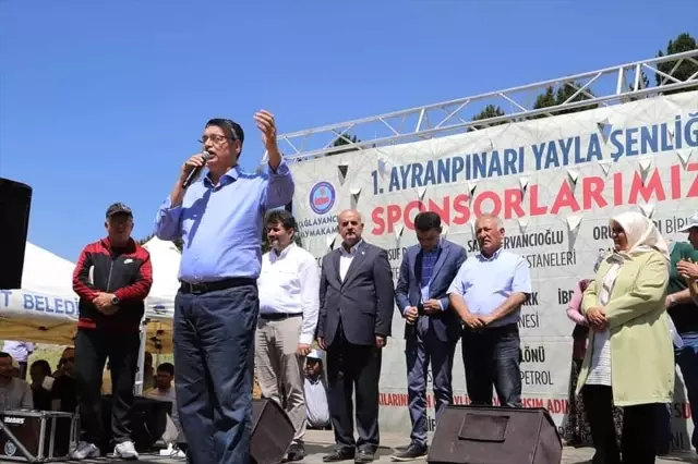 1. Ayran Pınarı Festivali düzenlendi 1. Ayran Pınarı Festivali düzenlendi