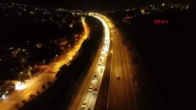 Kocaeli geçişindeki yollarda trafik başladı