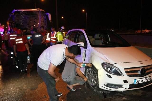 Adana'da zincirleme kaza: En az 20 yaralı