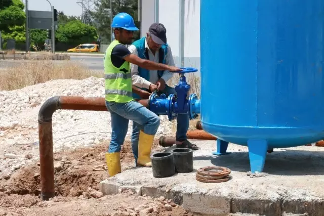Akçakale'de su sorunu çözüme kavuştu