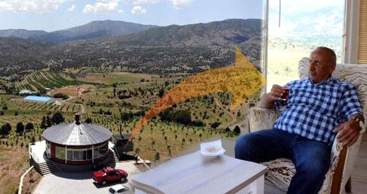 Bu ev 360 derece dönüyor