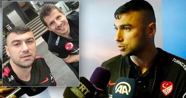 Burak Yılmaz'dan 'fırça' paylaşımı Burak Yılmaz'dan 'fırça' paylaşımı