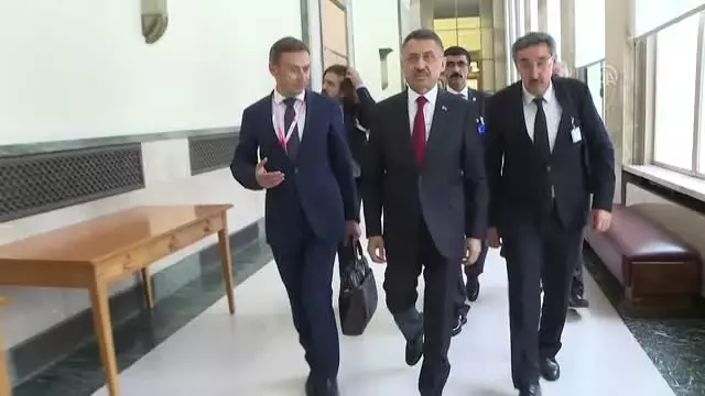 Cumhurbaşkanı Yardımcısı Oktay, Uluslararası Çalışma Konferansı'nda