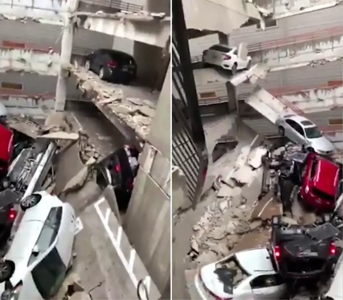 Dallas'ta bir binanın üzerine vinç devrildi: 1 ölü, 6 yaralı