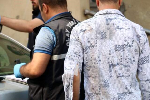 Kaçırılmak istenen kişi hareket halindeki araçtan atladı