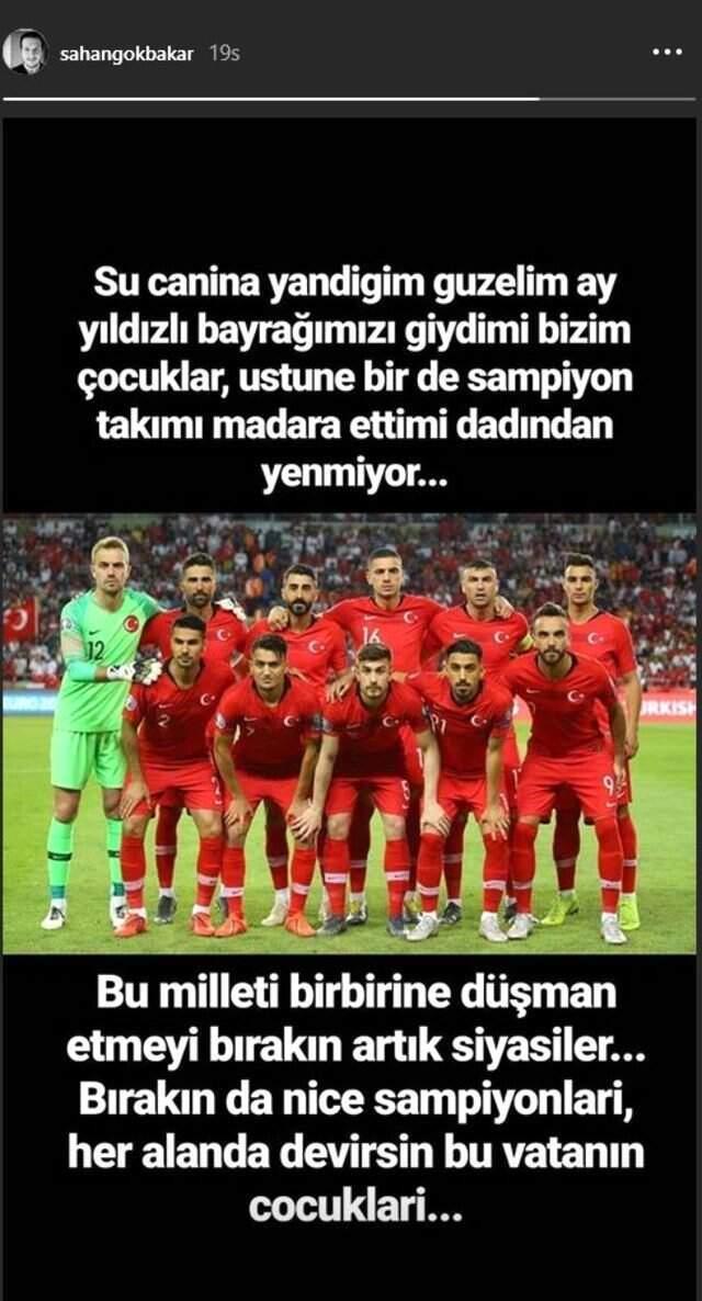 Şahan Gökbakar, Milli Takım üzerinden siyasilere seslendi: Milleti düşman etmeyi bırakın