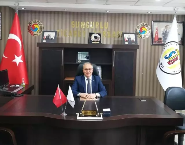 Sungurlu'da ilk arpa ürünü borsaya geldi