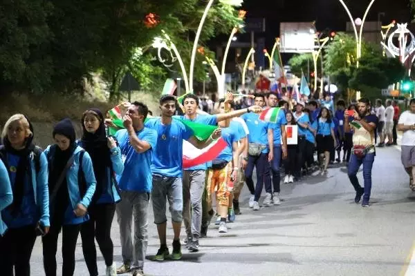 Tunceli'de Dünya Rafting Şampiyonası başladı (2) Tunceli'de Dünya Rafting Şampiyonası başladı (2)