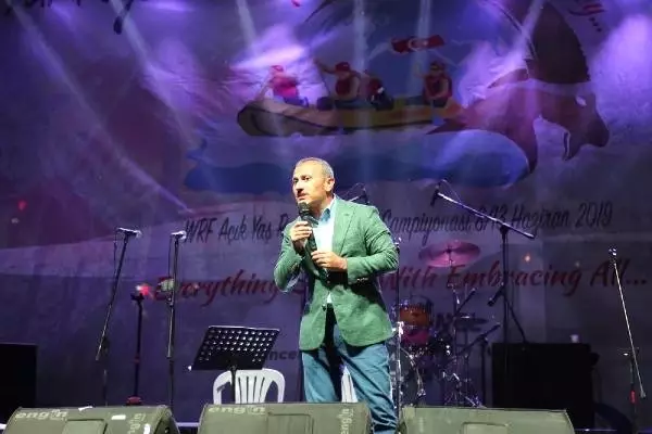 Tunceli'de Dünya Rafting Şampiyonası başladı (2) Tunceli'de Dünya Rafting Şampiyonası başladı (2)