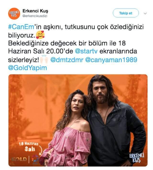 Erkenci Kuş dizisi, Ekrem İmamoğlu'nun canlı yayınından dolayı yayın akışından kaldırıldı