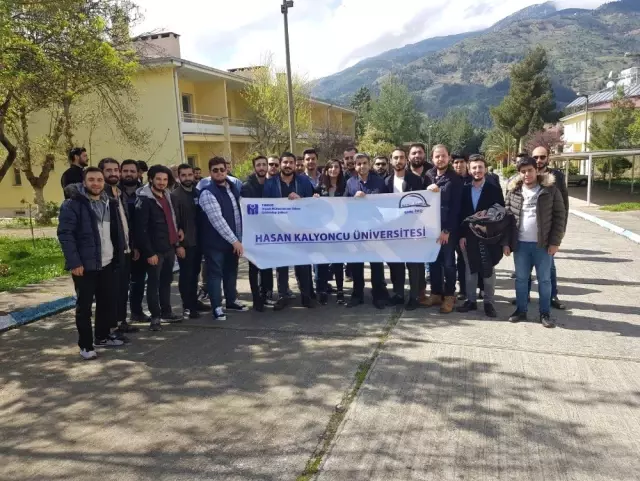 Geleceğin mühendisleri sır barajı ve hidroelektrik enerji santralinde