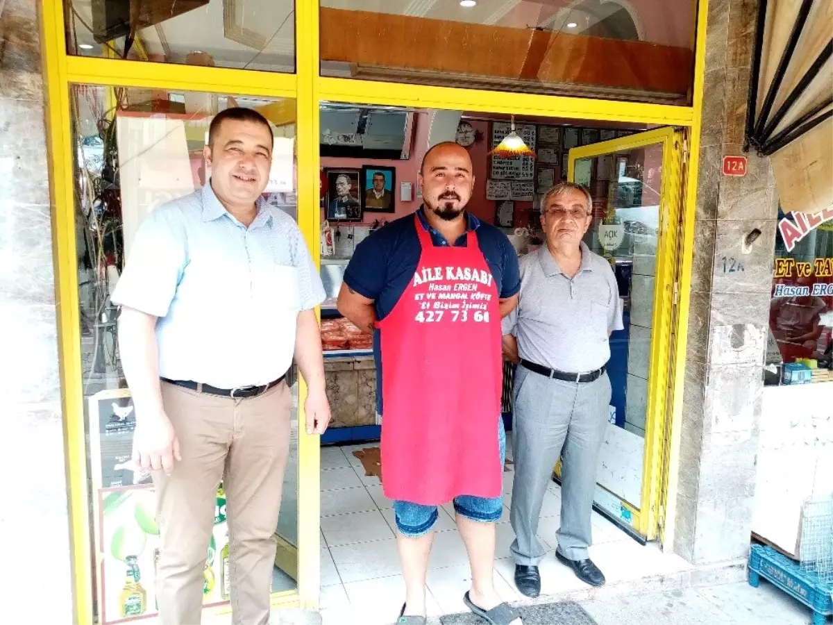 30 bin liralık vurgunu kasap ve polis önledi