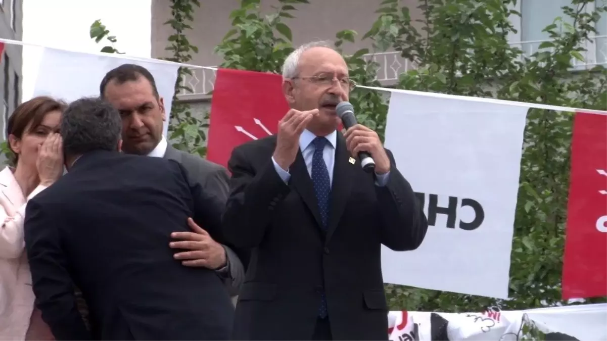 CHP Lideri Kılıçdaroğlu Kağıthane'de halka seslendi