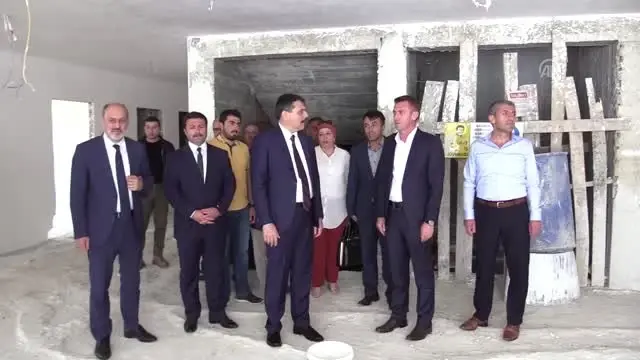 Çorumlu valilerden Kur'an kursu inşaatına destek