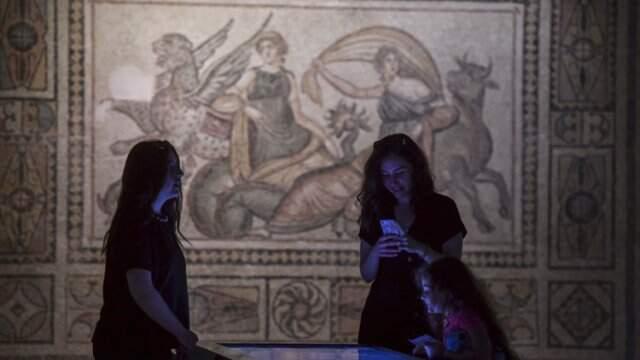 Dünyaca ünlü Zeugma Mozaik Müzesini bayramda 22 bin kişi ziyaret etti