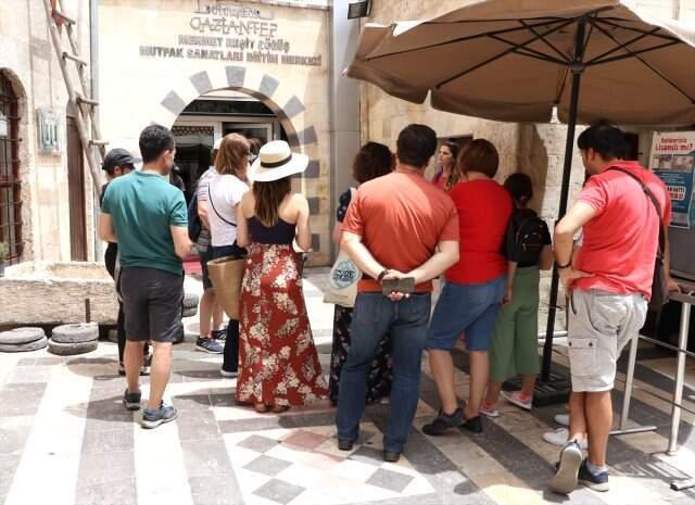Dünyaca ünlü Zeugma Mozaik Müzesini bayramda 22 bin kişi ziyaret etti