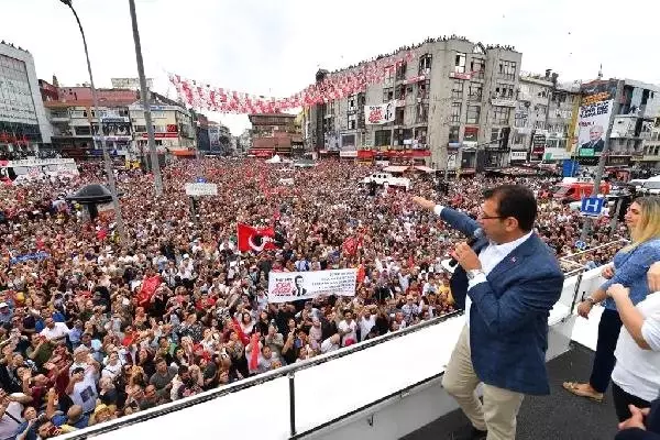 Ekrem İmamoğlu Maltepe'de konuştu Ekrem İmamoğlu Maltepe'de konuştu